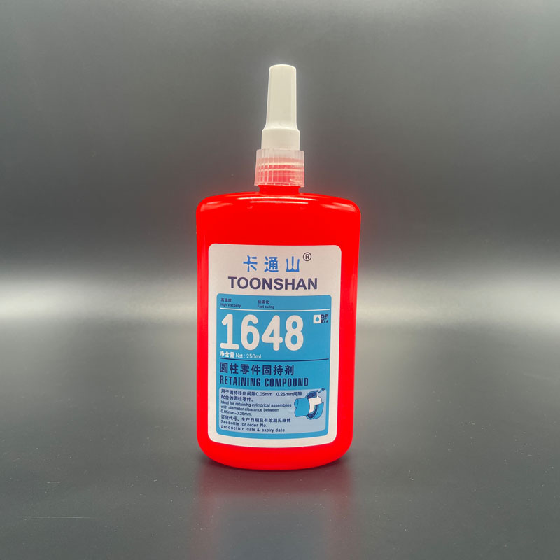 卡通山TOONSHAN-1648圆柱形固持胶 厌氧胶 250ml